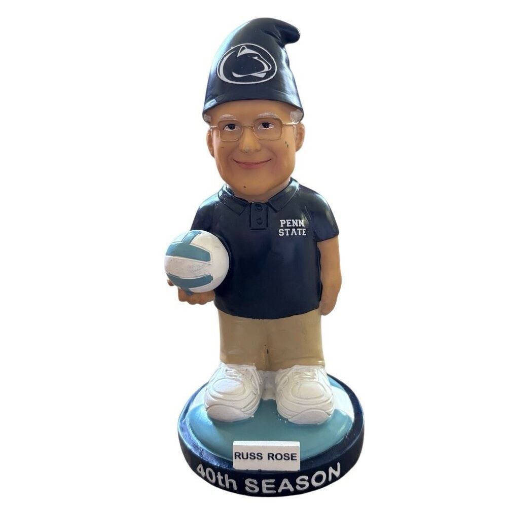 Penn State Women’s Volleyball Russ Rose 40th Season Gnome *Rare*
